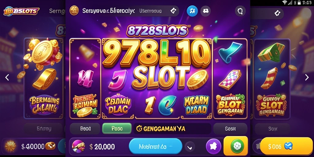 Tampilan gameplay seru dan menarik dari 8728SLOTS