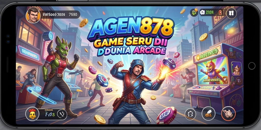Gambaran menarik dari gameplay seru AGEN878 dalam dunia Arcade.