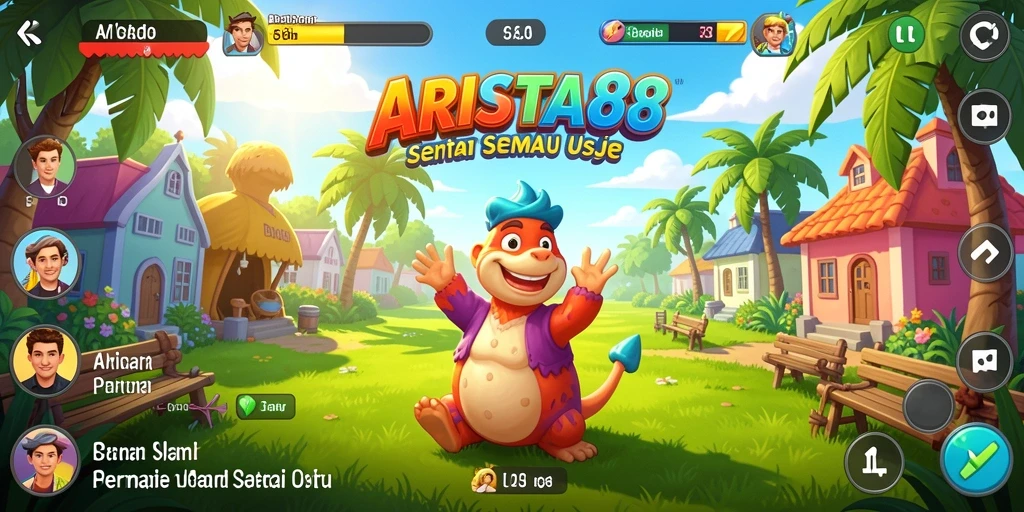 Tampilan menarik dari gameplay ARISTA88 yang menyenangkan.