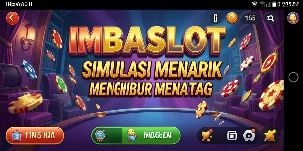Tampilan gameplay menarik dari IMBASLOT dengan efek visual yang memukau.