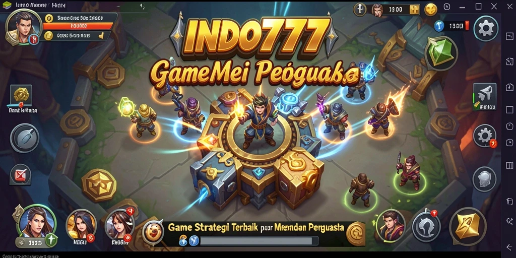 Tampilan gameplay mendebarkan dalam INDO777 yang penuh strategi.