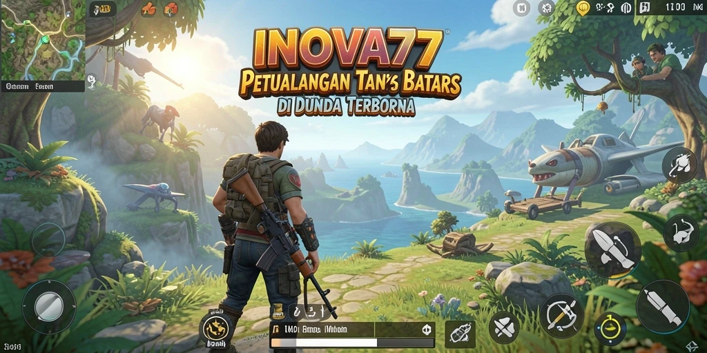 Gameplay seru di dunia terbuka yang luas.