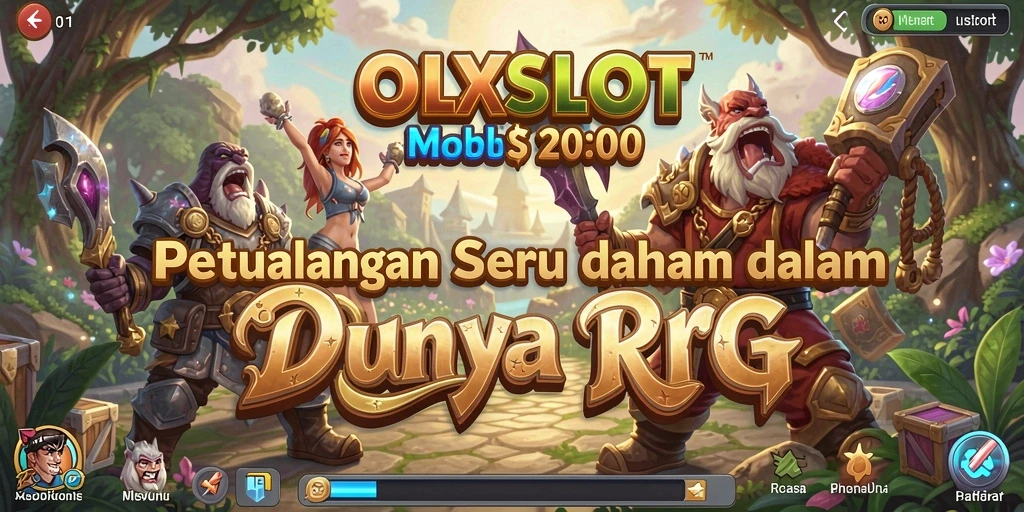 Gameplay OLXSLOT yang menegangkan dengan pertarungan epik.