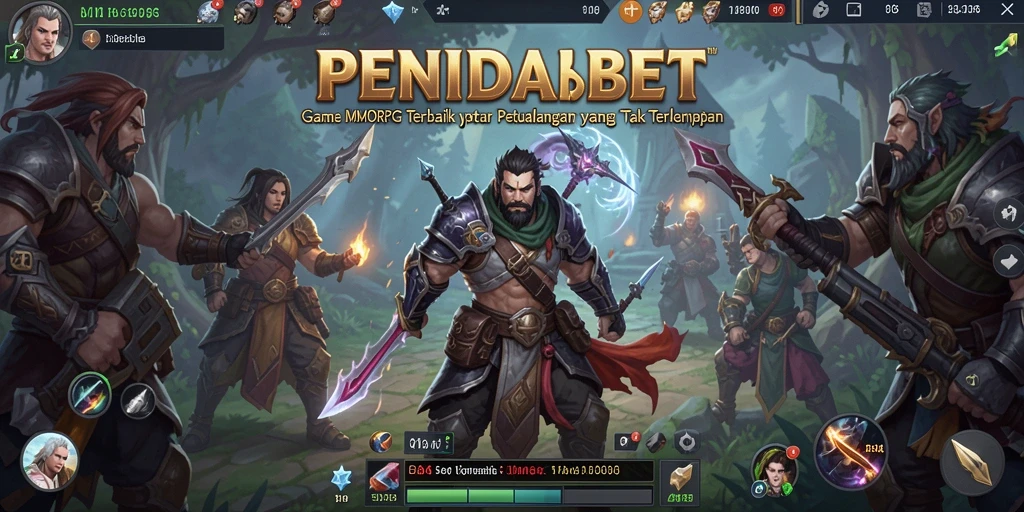 Gameplay seru dan menarik di dunia MMORPG PENIDABET.