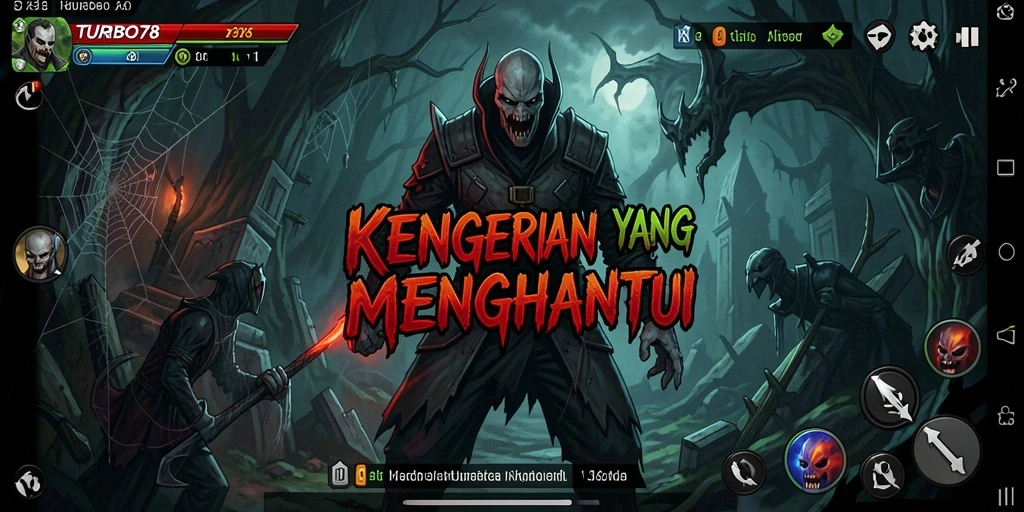 Gameplay menegangkan di TURBO78 dengan suasana horor yang mencekam.