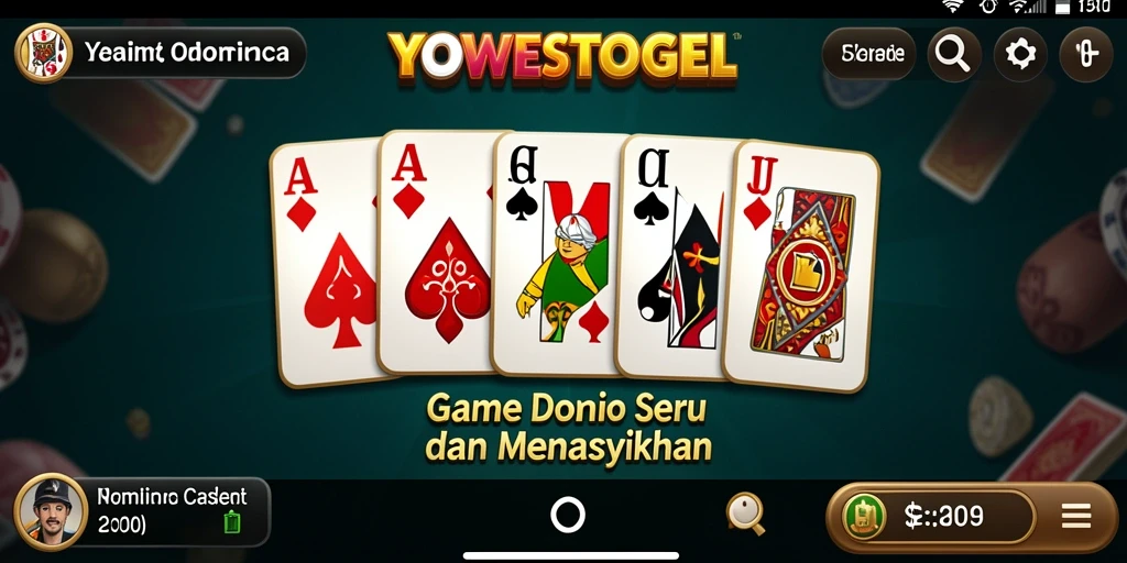 Tampilan gameplay YOWESTOGEL yang menarik dan interaktif.